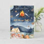 オール事物秋お祝い近隣秋 招待状 (スタンド正面)