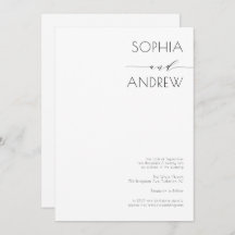 オール・イン・ワン・シンプルモダン結婚の書