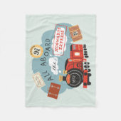 オール・オード・ザ・ホグワ表現ーツ フリースブランケット (正面)