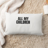 『オール・マイ・チルドレン・ソープ・オペラ』 ランバークッション (ブランケット)