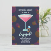 オールaboutザブライド婚約パーティ招待状 招待状 (スタンド正面)