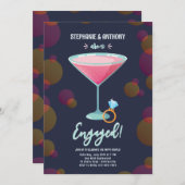 オールaboutザブライド婚約パーティ招待状 招待状 (正面/裏面)