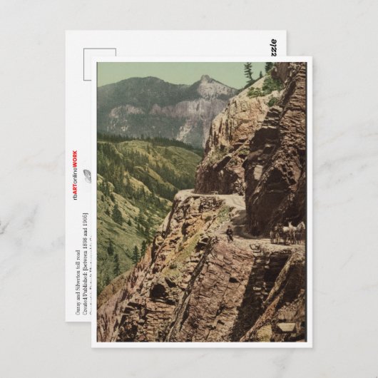 オーレイとシルバートン有料道路 ポストカード (正面/裏面)