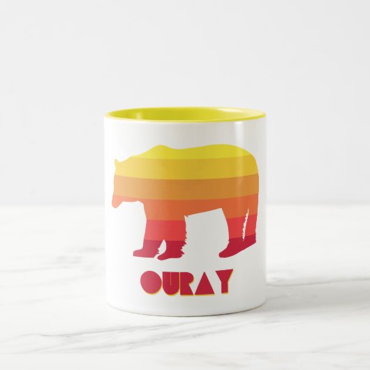 オーレイコロラドレインボーベア ツートーンマグカップ (中央)