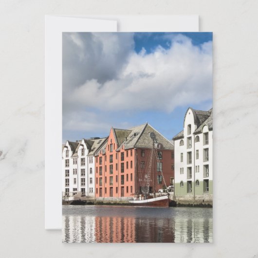 オーレスンド ノルウェー カード (正面)