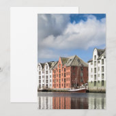 オーレスンド ノルウェー カード (正面/裏面)