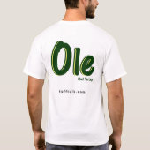 オーレニクズク- (締められたyaの足) tシャツ (裏面)