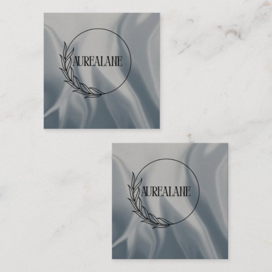 オーレランの名刺 スクエア名刺 (正面/裏面)