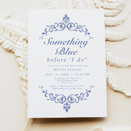 オーレリアチノワセリーオーレリアッツブルーブライダルシャワー 招待状