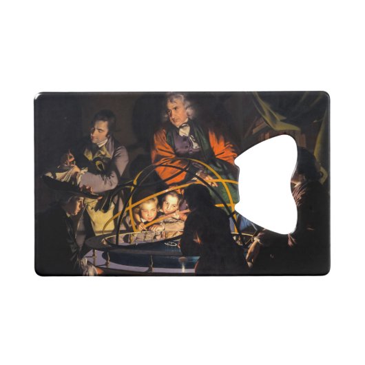 オーレリー太陽系の哲学講義 クレジットカード栓抜き (正面(横))