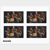 オーレリー太陽系の哲学講義 長方形シール (シート)