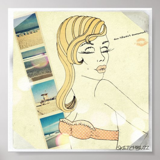 オーレヴォワール夏ミニポスター ポスター (正面)