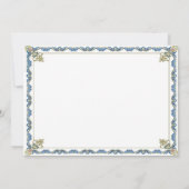 オーレヴォワール招待状 招待状 (裏面)