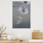 オーレヴォワール秋の花離れ種子のCC0116 ポスター (キッチン)