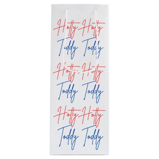 オーレ恋しく思ワイン抱き枕 ワインギフトバッグ (正面)