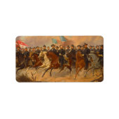 オーレ・ピーター・ハンセン・バリングによるグラントと彼の将軍 ラベル (正面)