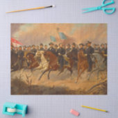 オーレ・ピーター・ハンセン・バリングによるグラントと彼の将軍 薄葉紙 (クラフト)