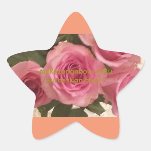 オーロザリアンヒール» 星シール (正面)