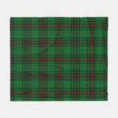 オーロック・チェック フリースブランケット (正面(横))