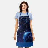 オーロニスレベリ エプロン (着用した状態)