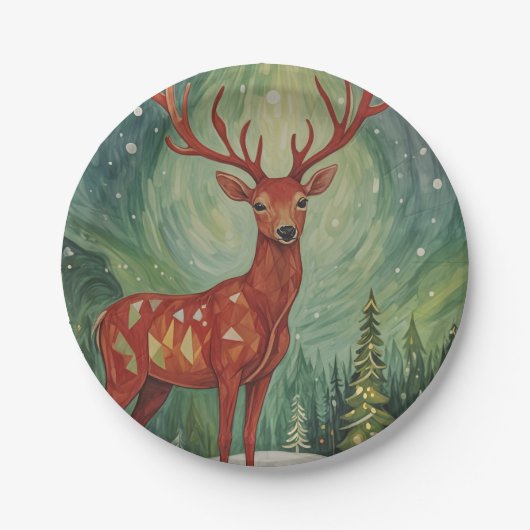 オーロラのアントレードガイド ペーパープレート (正面)