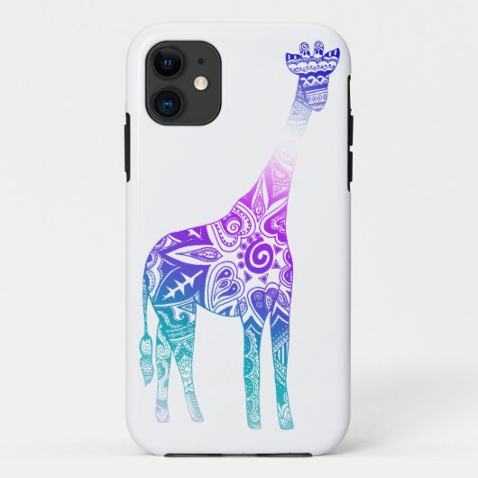 オーロラのキリンの例 Case-Mate iPhoneケース (裏面)