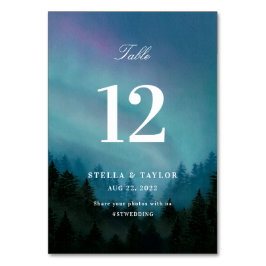 オーロラのテーブルいいえ テーブルナンバー