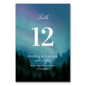 オーロラのテーブルいいえ テーブルナンバー (裏面)