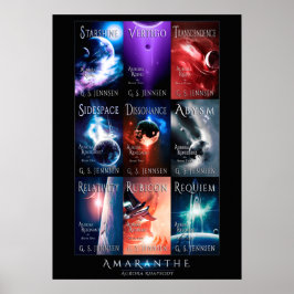 オーロラのラプソディーカバーコラージュ(20x28) ポスター