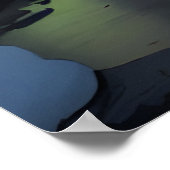 オーロラの下のキャビン ポスター (角)