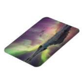 オーロラの光がラグーンに反射 マグネット (左側)