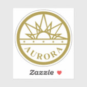 オーロラの市章（アメリカ合衆国コロラド州） シール (シート)