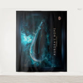 オーロラの希望、宇宙旅行by Xzendor7 タペストリー (正面)