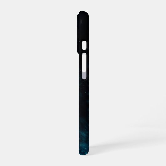 オーロラの希望、宇宙旅行by Xzendor7 iPhone 16ケース (左側面)