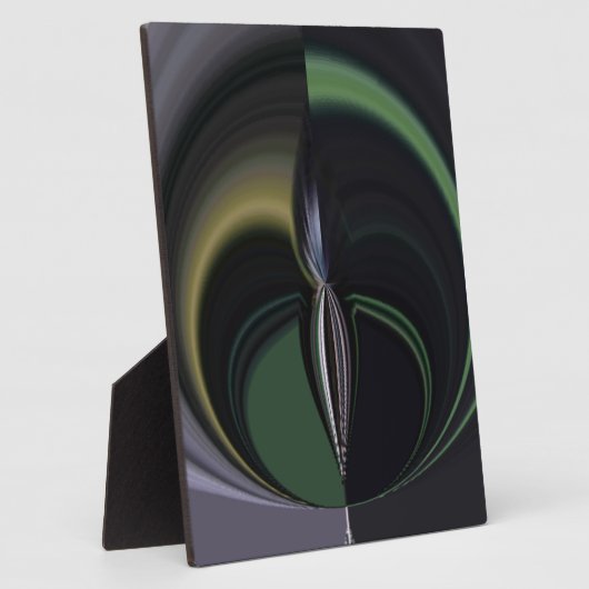 オーロラの抱擁:コズミック万華鏡のように千変万化するパターン フォトプラーク (側面)