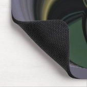 オーロラの抱擁:コズミック万華鏡のように千変万化するパターン マウスパッド (コーナー)