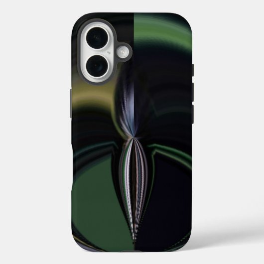 オーロラの抱擁 | コズミック・カレイドスコープ抽象芸術デザイン Case-Mate iPhoneケース (裏面)