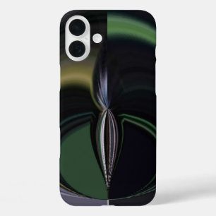 オーロラの抱擁 コズミック・カレイドスコープ・アブストラクトアート iPhone 16 PLUSケース