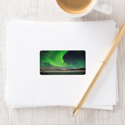 オーロラの掃引 ラベル (インサイチュ)