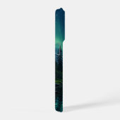 オーロラの森 iPhone 15 Pro カバー (右側面)