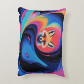 「オーロラの精神」 アクセントクッション (裏面(縦))