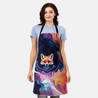 「オーロラの精神」 エプロン