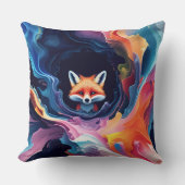 「オーロラの精神」 クッション (正面)