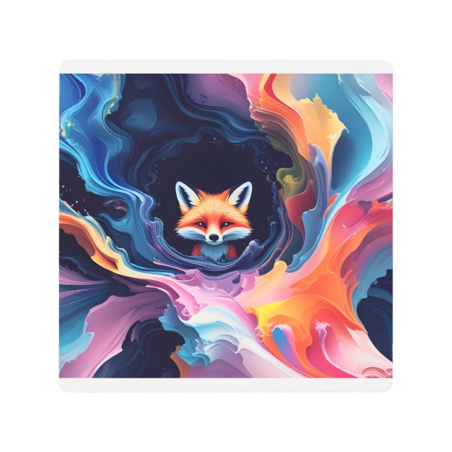 「オーロラの精神」 メタルプリント (正面)