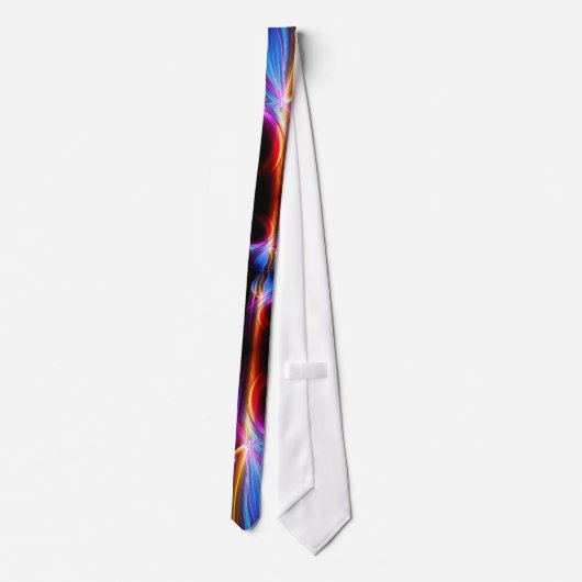オーロラの虹ライト ネクタイ (裏面)