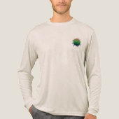 オーロラの野原 トライブレンドTシャツ (正面)