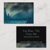 オーロラのBorealisの名刺 名刺 (正面/裏面)