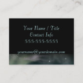 オーロラのBorealisの名刺 名刺 (裏面)