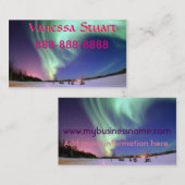 オーロラのBorealisの名刺 名刺 (正面/裏面)