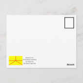 オーロラはがき ポストカード (裏面)